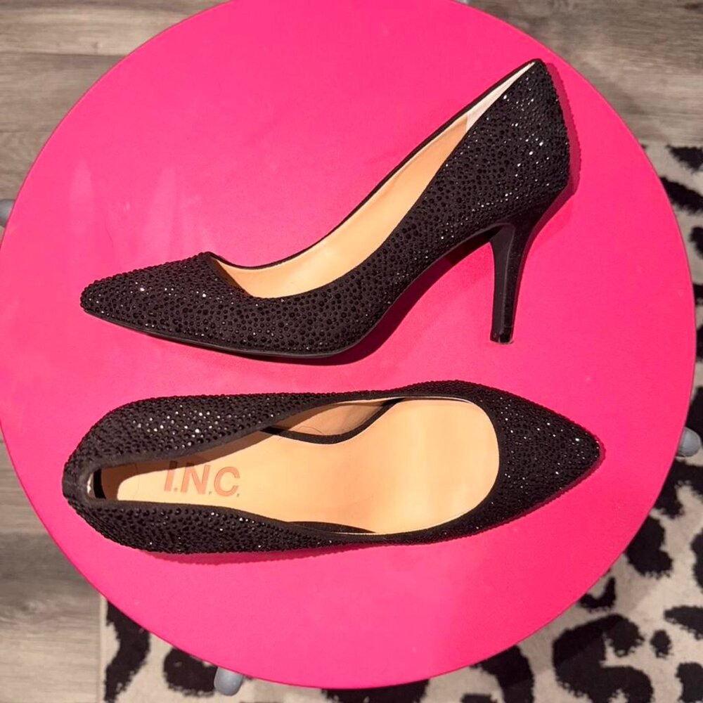 INC International Concepts Women's Black Footwear
